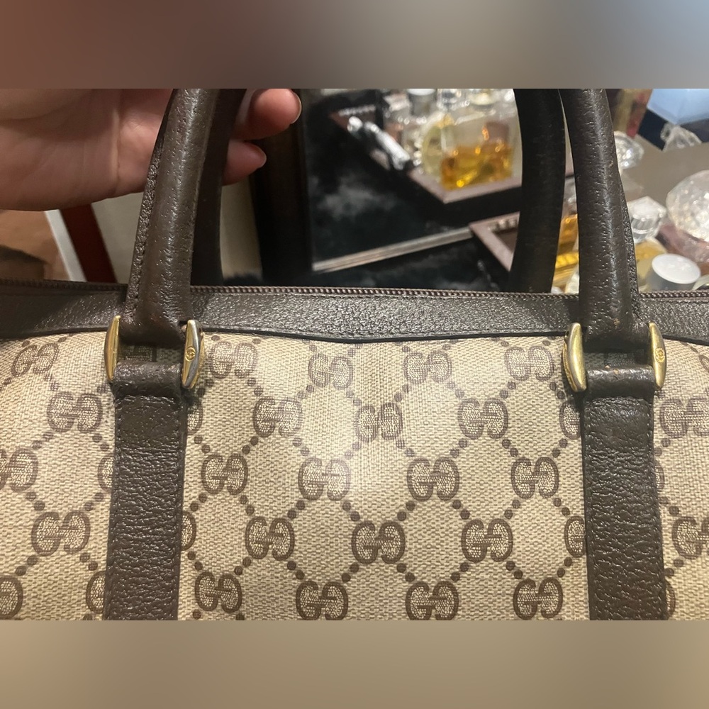 ❌❌SOLD ON FB❌❌🎀Vintage Gucci boston🎀 - Picture 8 of 15